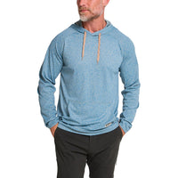 Loggerhead Hoodie- Pond Patterns Iron Blue