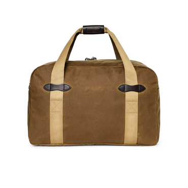 Tin Cloth Medium Duffle Bag - Dark Tan