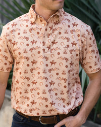 Badlands Traditions Polo- Brown