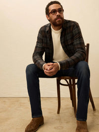 Legend Sweater Shirt- Grey Woods Plaid