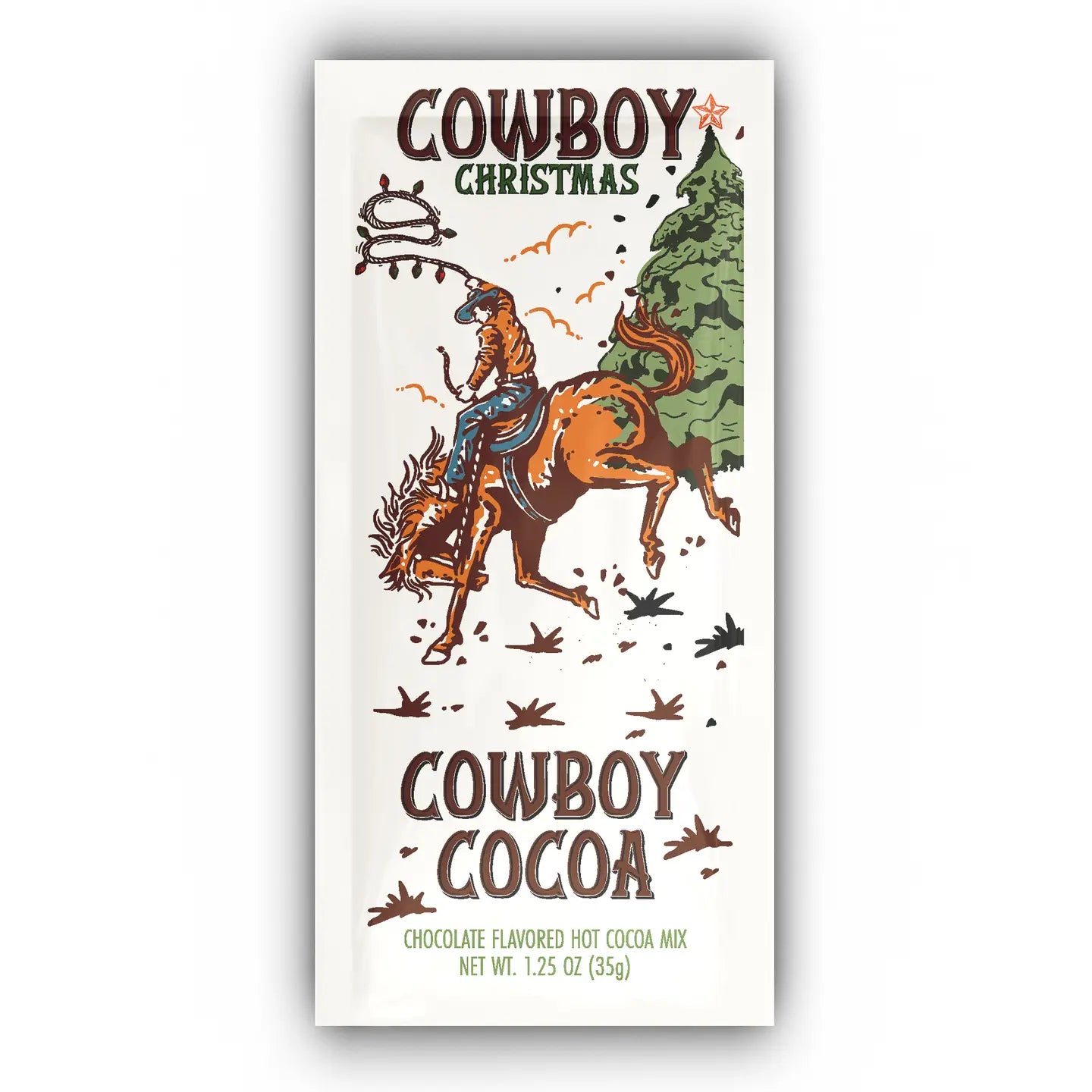 Cowboy Christmas Chocolate Cocoa
