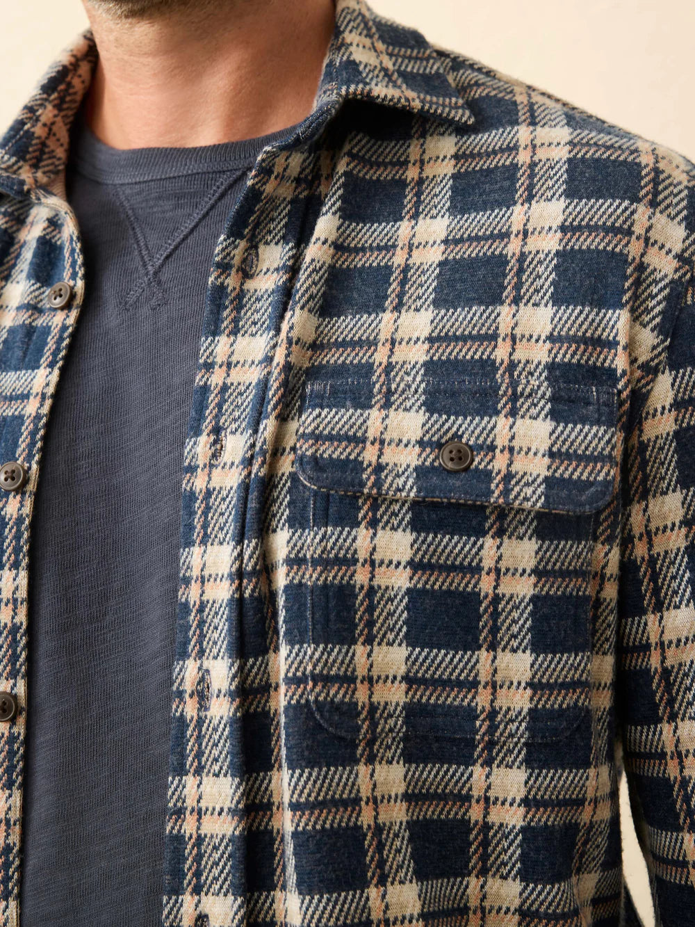 Legend Sweater Shirt- Three Lakes Plaid