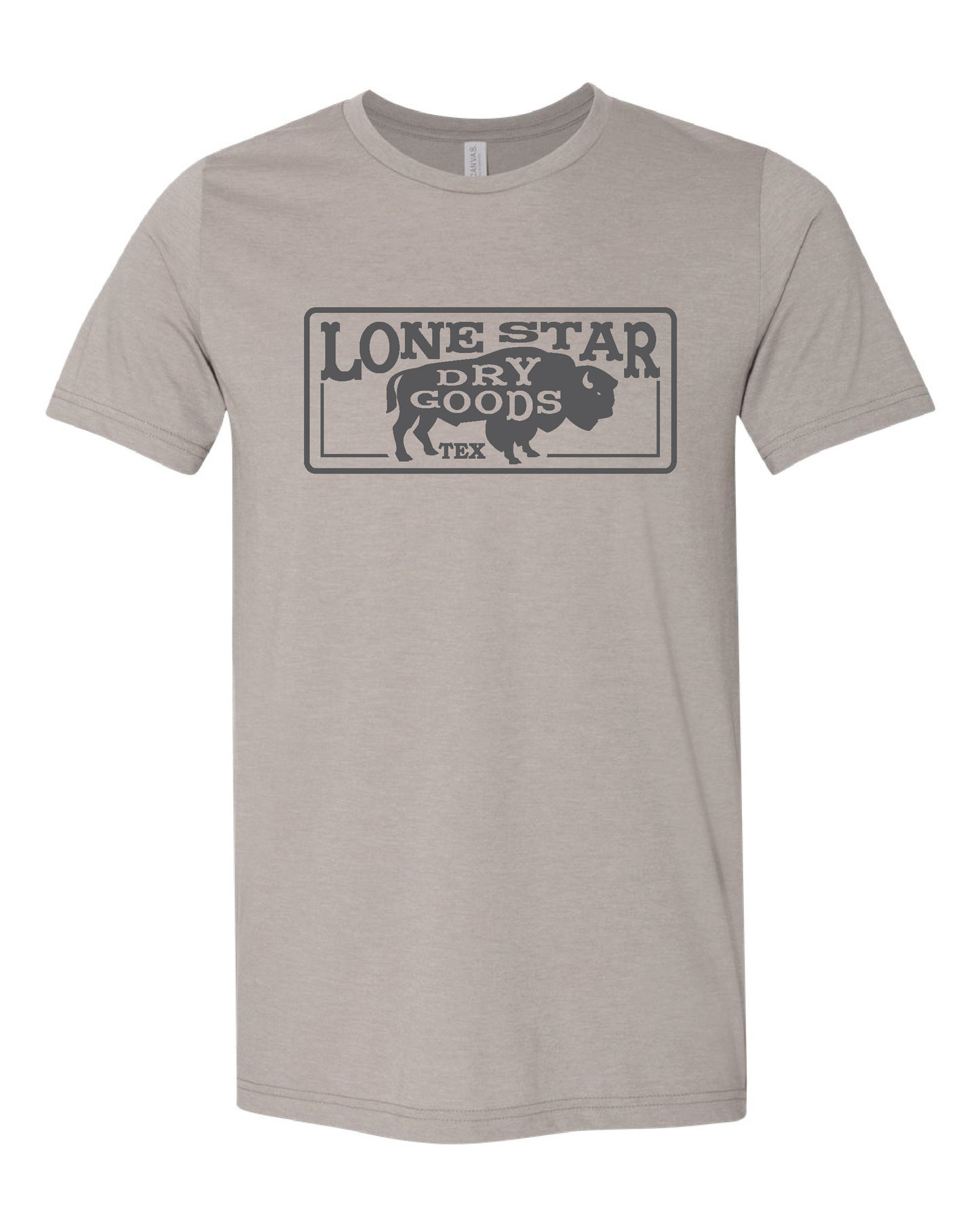 Buffalo Logo T-Shirt - Heather Stone