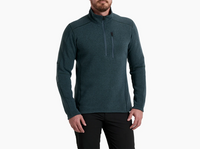 Interceptr 1/4 Zip Fleece- Storm Blue