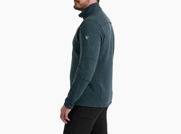 Interceptr 1/4 Zip Fleece- Storm Blue