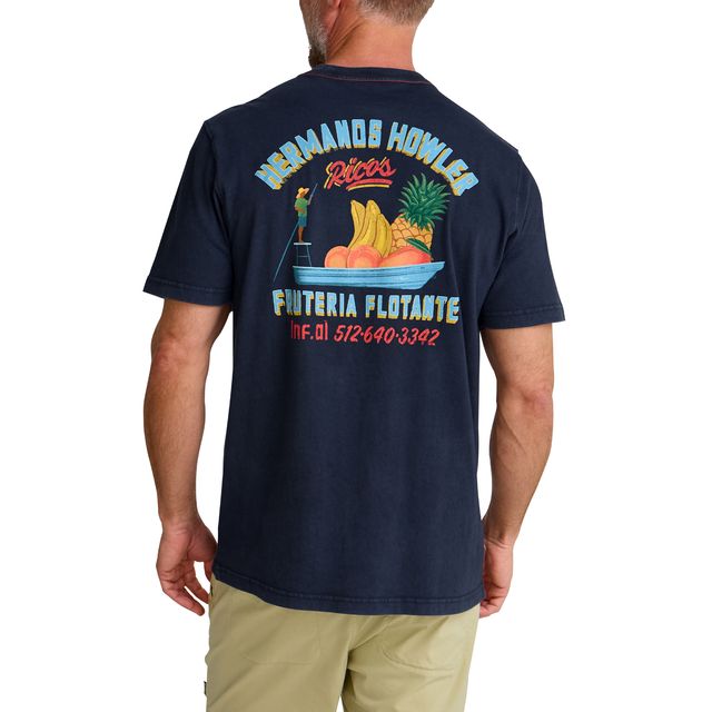 Fruteria Flotante Pocket T-Shirt- Navy
