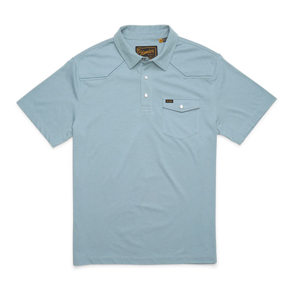 Ranchero Polo- Iron Blue