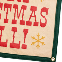 Merry Christmas Y'all! Camp Flag