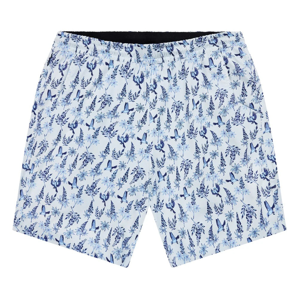 Waterloo Swim Shorts 7.5"- Blue Bonnet