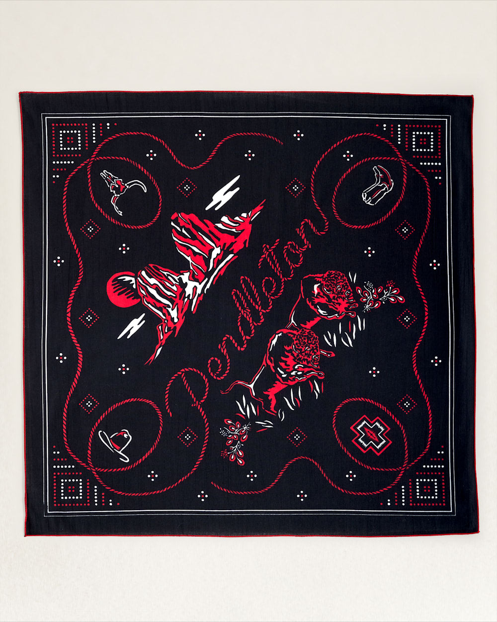 Cowboy Bandana- Black