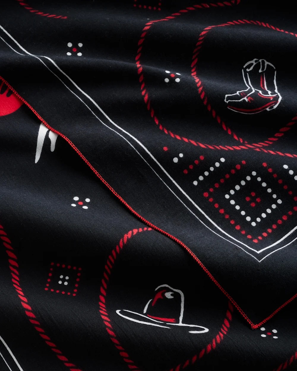 Cowboy Bandana- Black