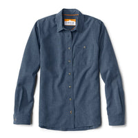 Tech Chambray Long Sleeve Work Shirt