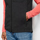 R65 Sweater Fleece Vest- Black