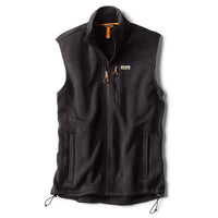 R65 Sweater Fleece Vest- Black