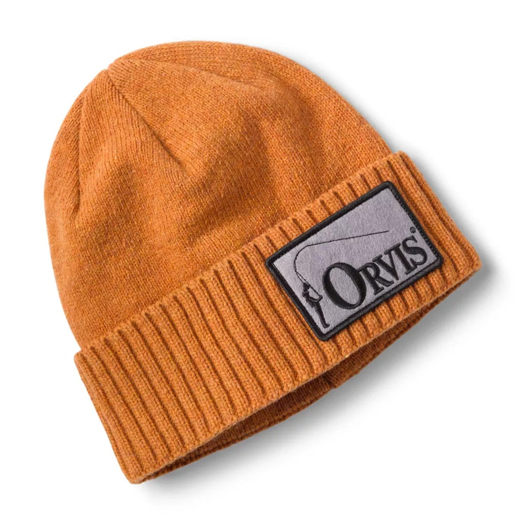 Recycled Wool-Blend Beanie- Khaki