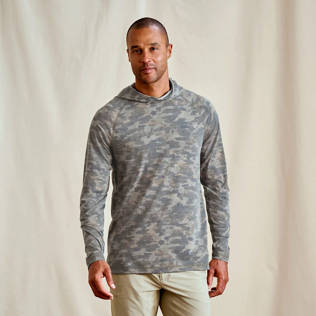 Dricast Printed 1/4 Zip- Inky Riverbed