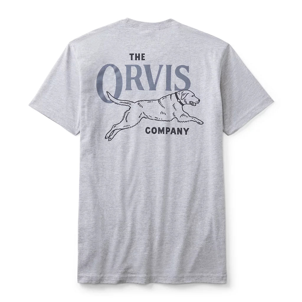 Jumping Lab T-Shirt- Light Gray