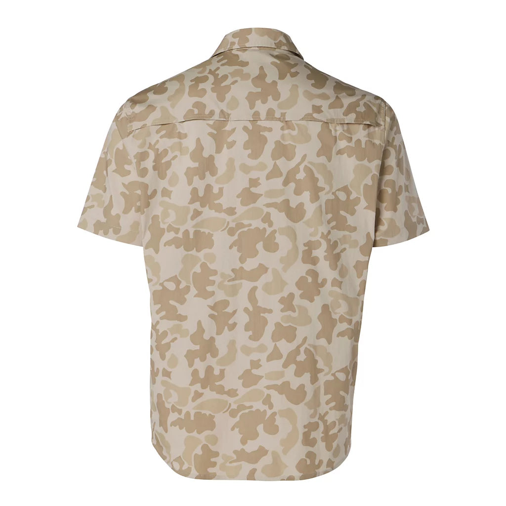 Featherweight Short Sleeve Shooting Shirt- Dove Camo