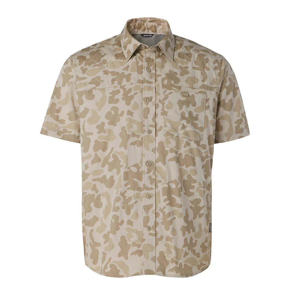 Featherweight Short Sleeve Shooting Shirt- Dove Camo