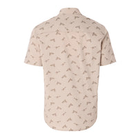 Featherweight Short Sleeve Shooting Shirt- Quail Bird Print