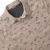 Featherweight Short Sleeve Shooting Shirt- Quail Bird Print