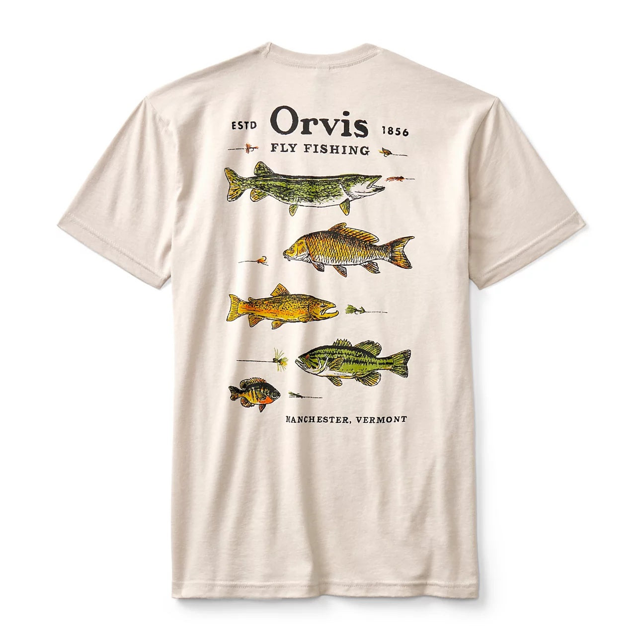 Freshwater Fish T-Shirt- Snow