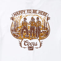Seager X Coors Banquet Hotshots T-Shirt- White