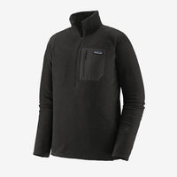 R1 Air 1/2 Zip Neck- Black