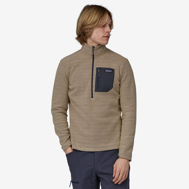 R1 Air 1/2 Zip Neck- Oar Tan