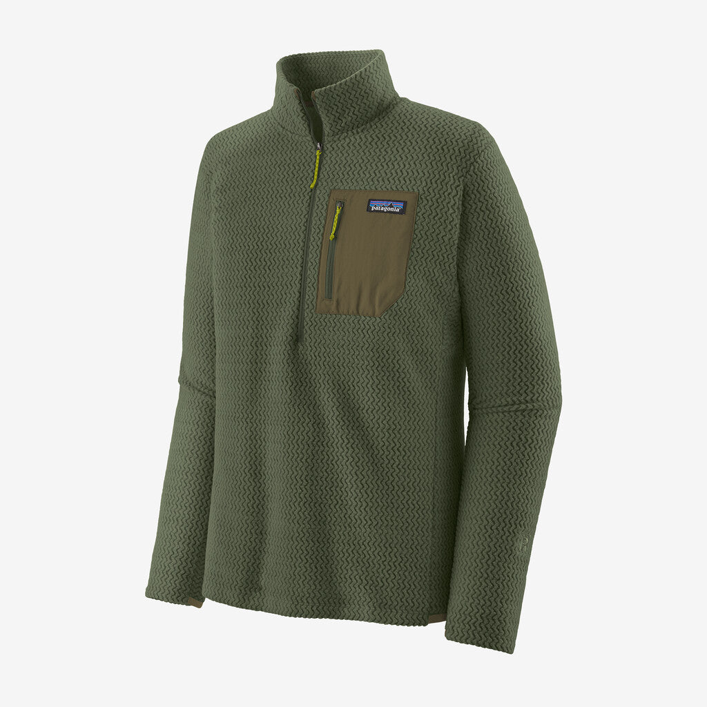 R1 Air 1/2 Zip Neck- Torrey Pine Green