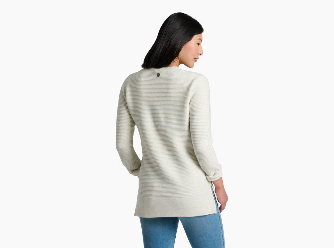 Women's Solace Crew Tunic Sweater - Natural