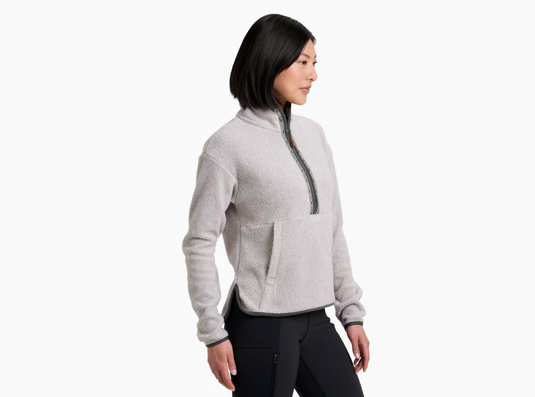 Women's Hygge 1/2 Zip - Natural