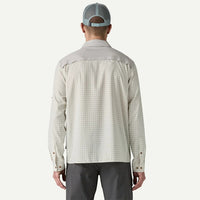 Self-Guided Long-Sleeved Sun Shirt- North Fork/Crisp Grey