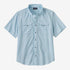 Self-Guided UPF Short Sleeve Hike Shirt-Chilled Blue
