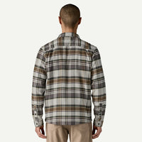 Fjord Flannel Shirt- Blizzard: Salt Grey