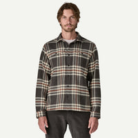Fjord Flannel Shirt- Catch/Ink Black