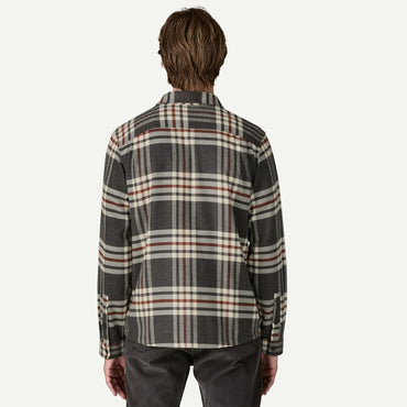 Fjord Flannel Shirt- Catch/Ink Black