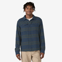 Fjord Flannel Shirt- Treelined/Smolder Blue