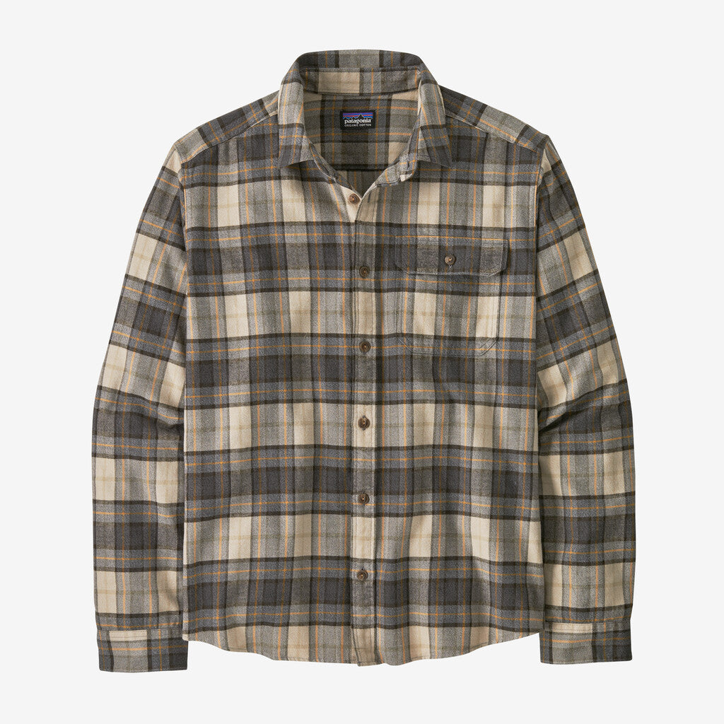 Lightweight Fjord Flannel Shirt- Spotter/Forge Grey