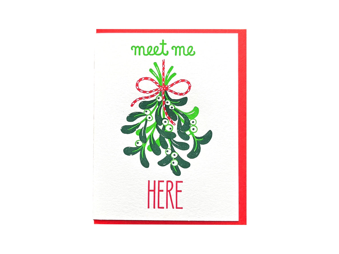 Mistletoe Card