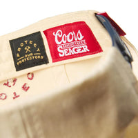 Seager X Coors Banquet POP Snapback- Cream/Navy
