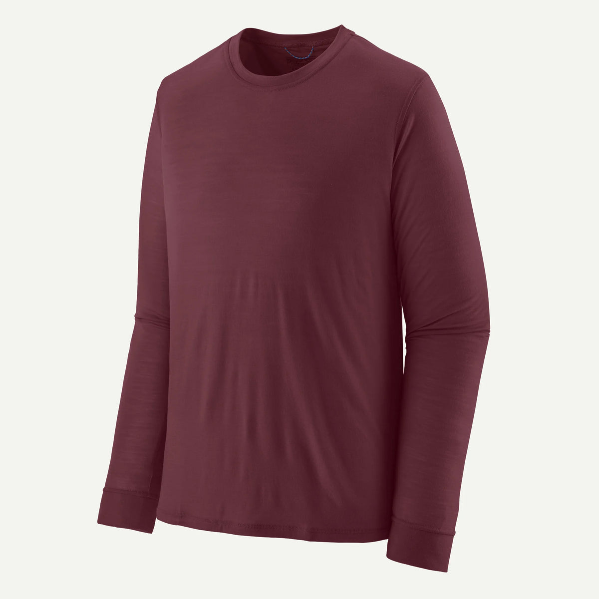 Capilene Cool Long-Sleeve Merino Blend Shirt- Berry Fig