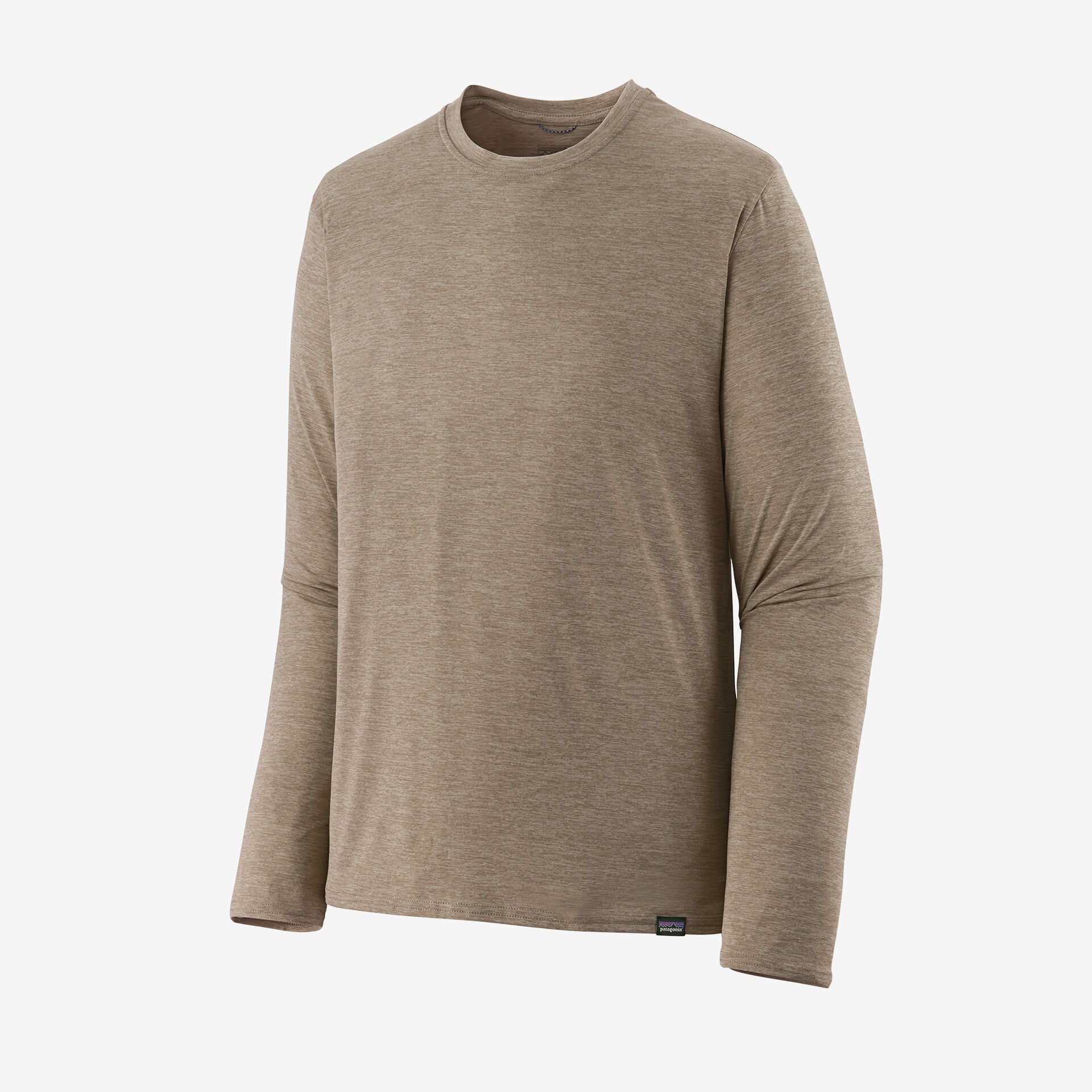 Capilene Cool Daily Long Sleeve Shirt- Light Seabird Grey X-Dye