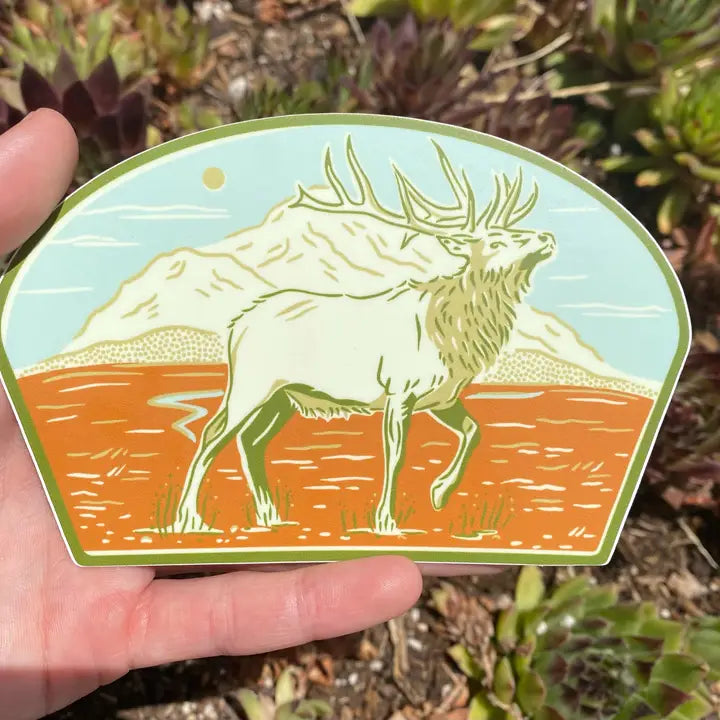 Elk Sticker