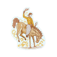 Bucking Bronco Postcard