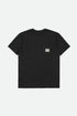 Woodburn Heavy Weight Relaxed Tee - Black