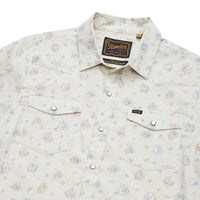 H Bar B Snapshirt- Bouquets Beige