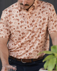 Badlands Traditions Polo- Brown