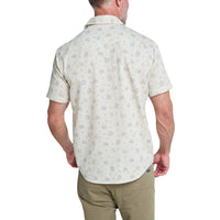 H Bar B Snapshirt- Bouquets Beige