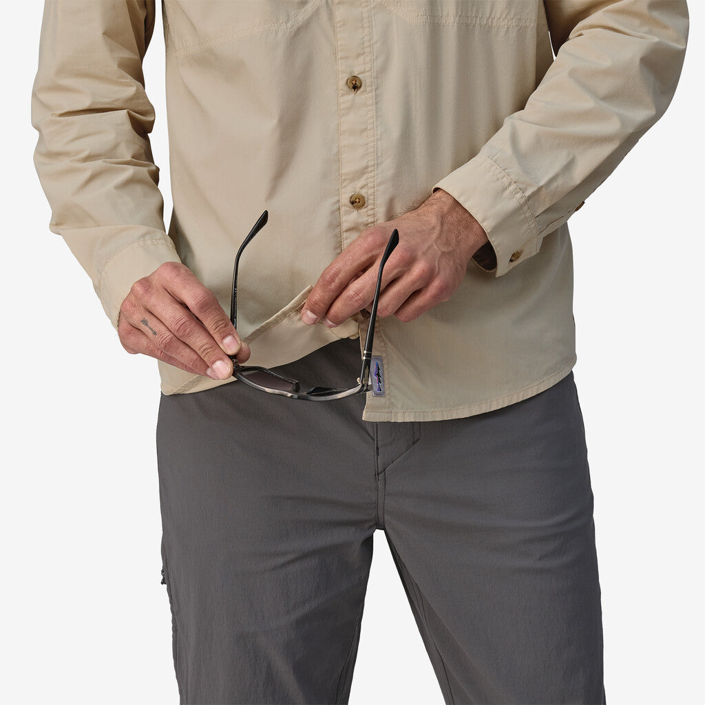 Sun Stretch Long Sleeved Shirt- Pumice